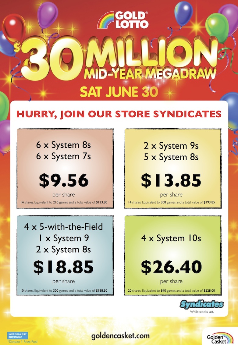 X store lotto syndicate