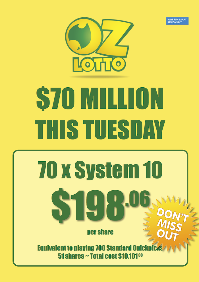 tuesday tattslotto ticket prices